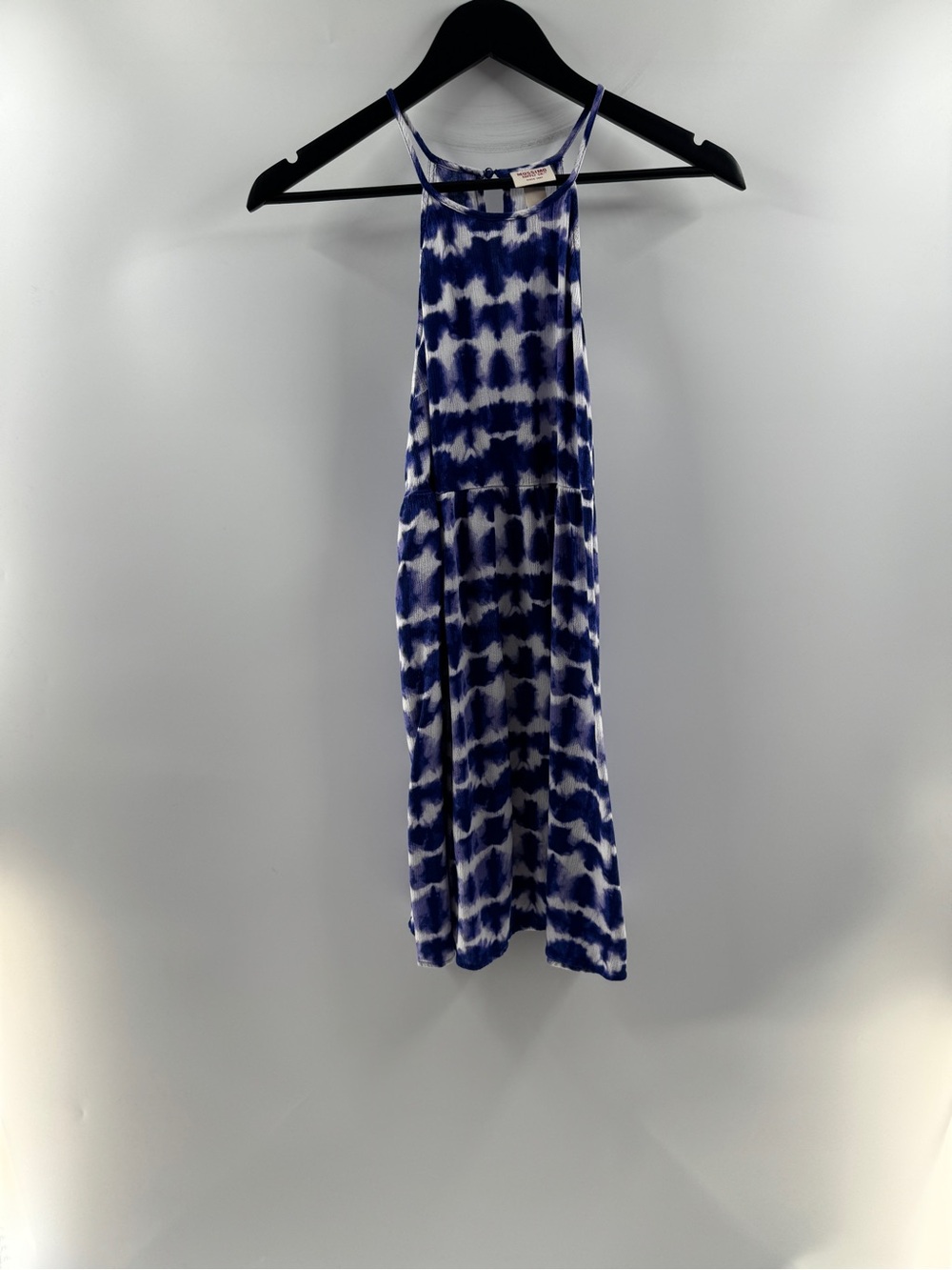 Mossimo Blue Purple & White Tie Dye Dress – Women's Small
